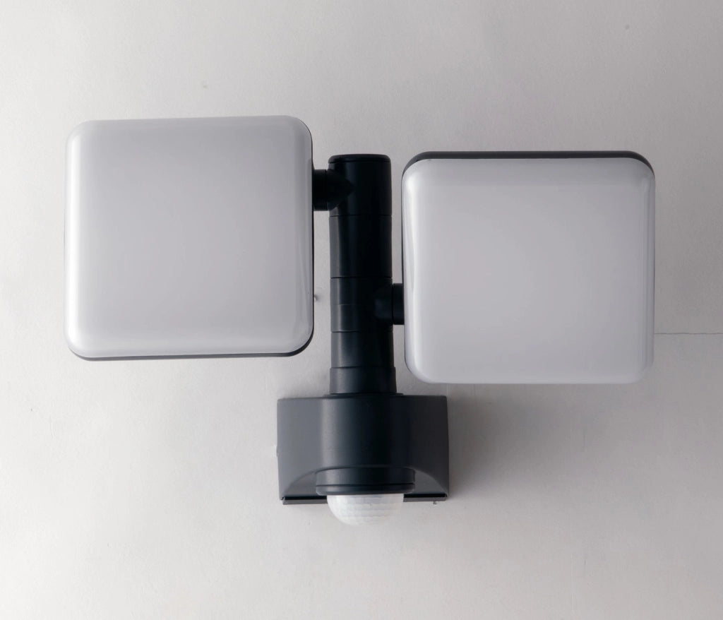 PROIETTORE LED SAT ANTRACITE 20W 2400LM 4000K CON SENSORE  DI MOVIMENTO IP54 33X13,35X23CM