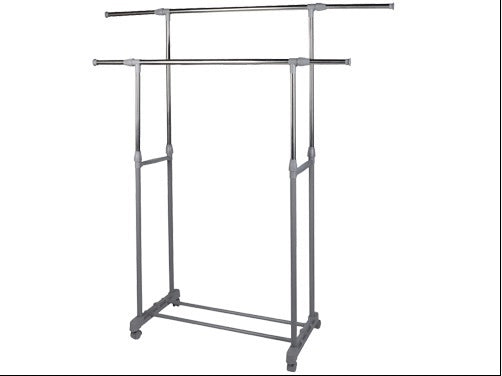 Portabiti appendiabiti Keplero L88/145xP43xH90/160 Acciaio resina plastica