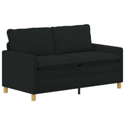 Divano | Divano da soggiorno | Sofa Nero 156 x 81 x 87,5 cm Tessuto
