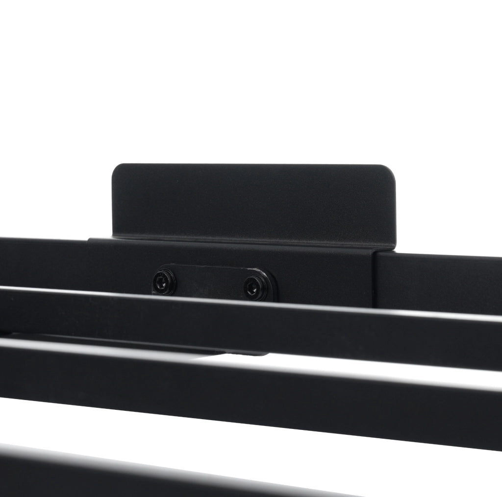Letto imbottito 140x200 grigio con LED, USB-C e vano contenitore