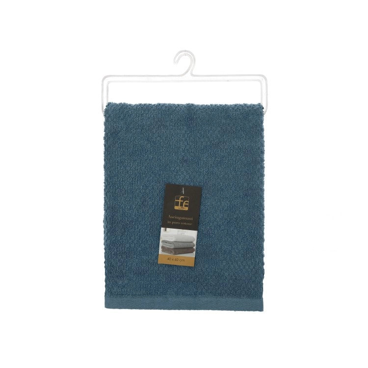 ASCIUGAMANO BIDET GOLD 60X40CM BLU PASTELLO.