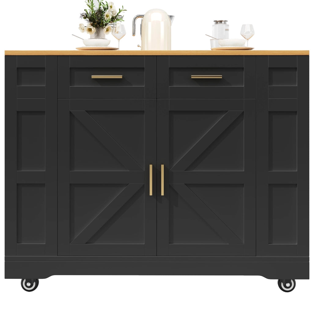 Tavolo da Pranzo Multifunzione con Contenitore ¨C MINIMAL ¨C Effetto Legno Nero