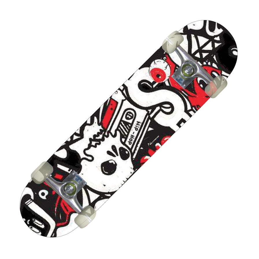 Skateboard Street Pro Hip Hop ? Tavola in Acero Canadese 7 Strati con Truck Seagull