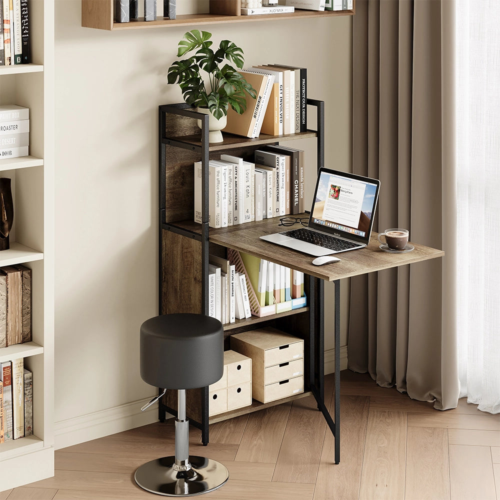 Vicco Scrivania Rovere rustico 57 x 30 cm con piano del tavolo pieghevole