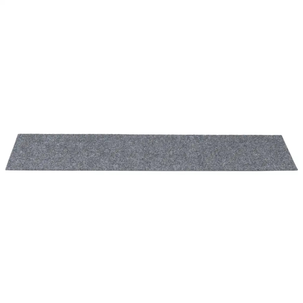Tappetini per Scale Autoadesivi 30 pz Grigio Chiaro 76x20 cm