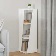 Mensola laterale Bianco Lucido 33 x 32 x 100,5 cm 892421
