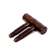Cerniere per infissi "Anuba" in ferro bronzato Ã˜ 9 mm. 2 pz.