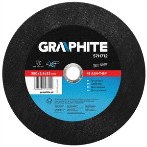 Topex 57h712 disco da taglio per er metallo 350 x 3,5 32 mm 41 a2