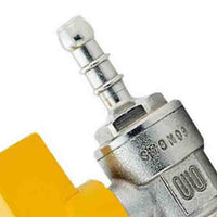 Rubinetto a sfera femmina per gpl con portagomma