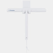 Tergivetro in silicone bianco con anima in acciaio inox e gancio per box doccia | Tergi