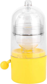 Accessorio da cucina portatile per mescolare uova con corda per tirare, mixer di uovo in ciotola di silicone