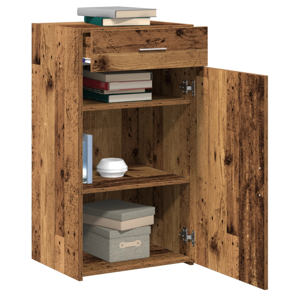 Mobile in legno vecchio 30x42,5x93 cm in legno ingegnerizzato