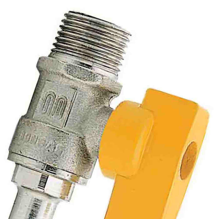 Rubinetto a sfera portagomma diritta m