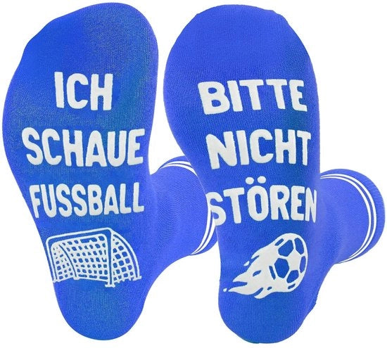 Calzettoni da Calcio con Disegno Grottesco - Accessori Calcio - Regali per Uomo - Regalo di Compleanno - Regali di Natale - Dimensione Unica