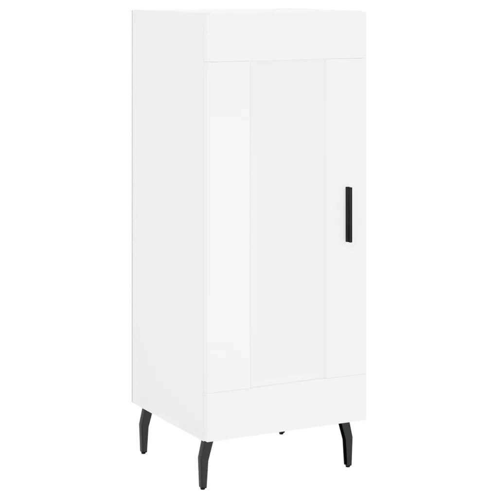 Credenza Bianca 34,5x34x180 cm in Legno Multistrato 3200465