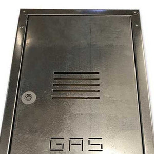 Sportello armadietto contatore gas