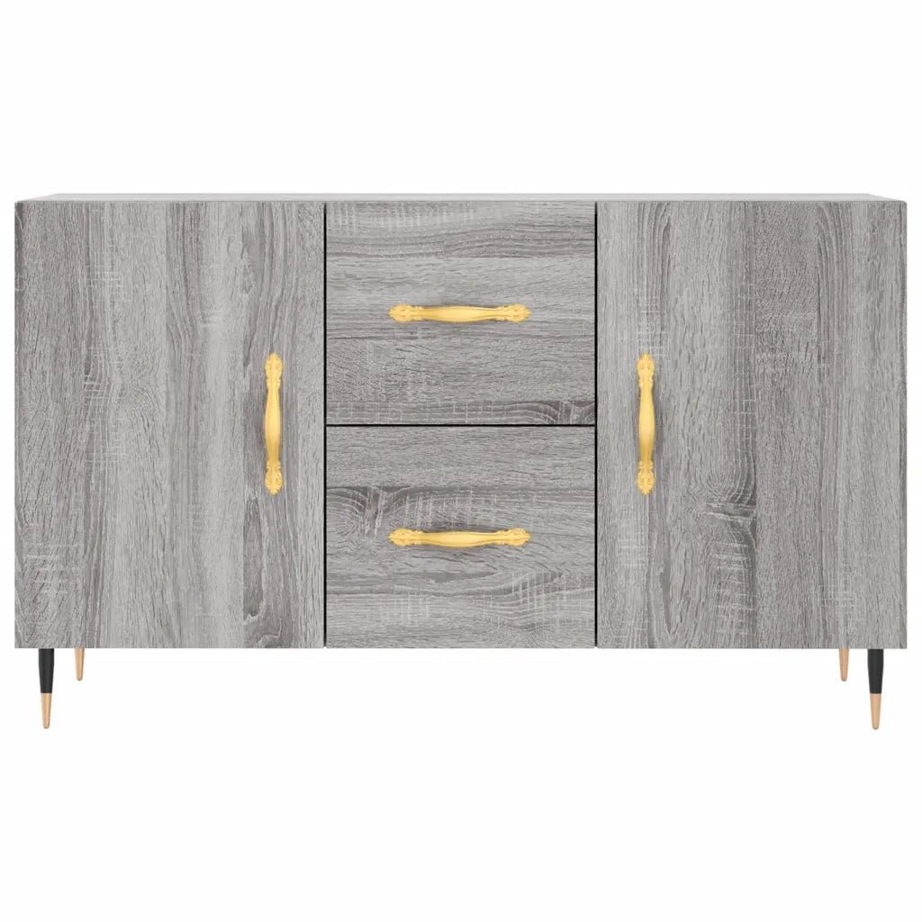 Credenza Grigio Sonoma 100x36x60 cm in Legno Multistrato 828154