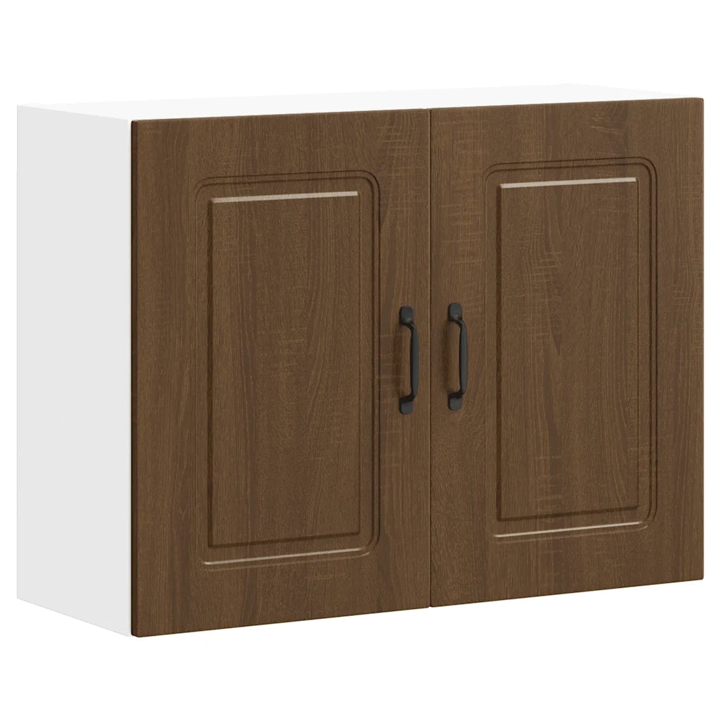 Pensile da Cucina Kalmar Rovere Marrone in Legno Multistrato