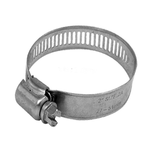 Kit di 2 fascette a vite in acciaio