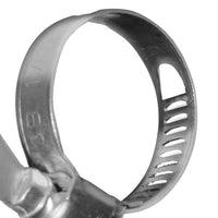 Kit di 2 fascette a farfalla in acciaio