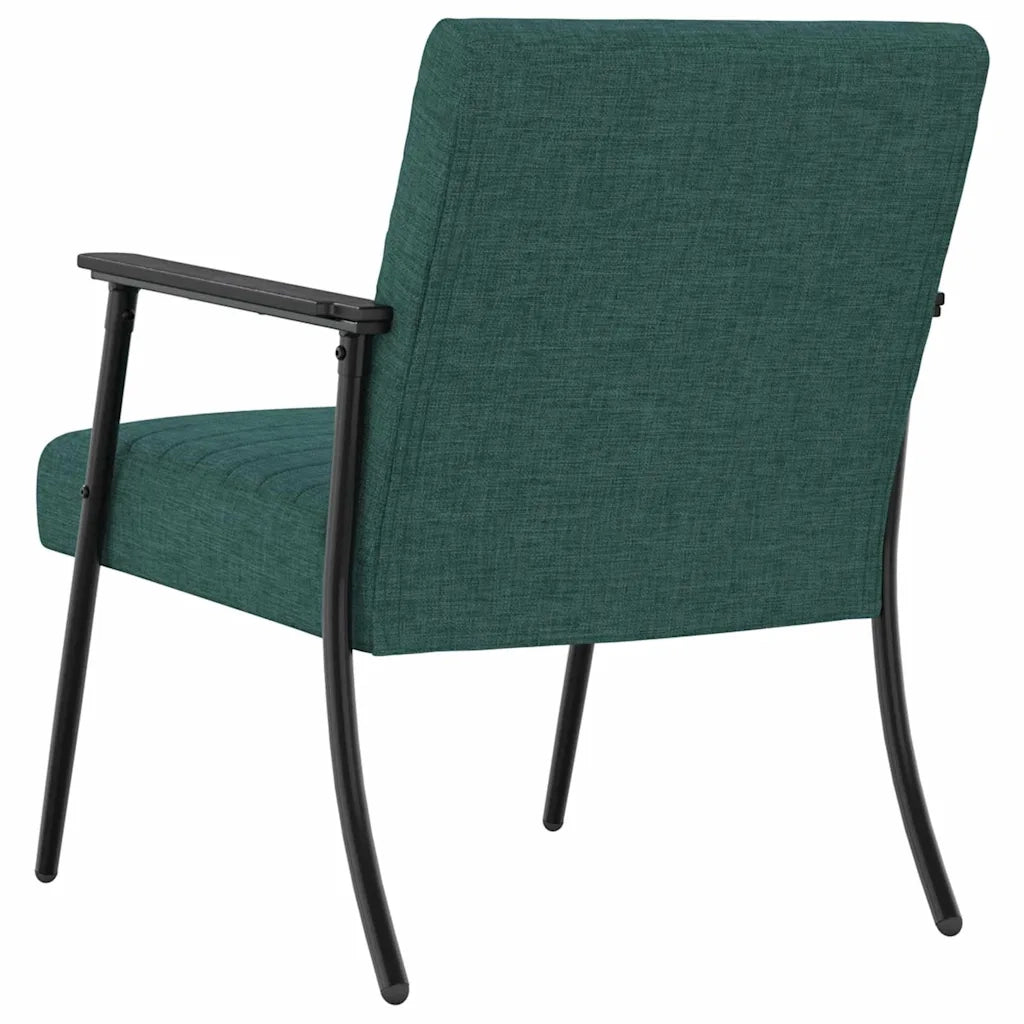 poltrona Verde Scuro 59 x 75 x 78 cm Tessuto 42017674