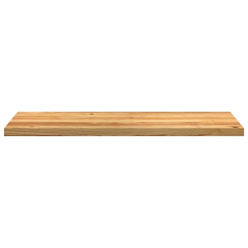 Davanzali 2 pz Marrone Chiaro 120x40x2 cm Legno Massello Rovere 4009162