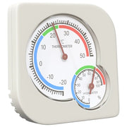 Igrometro Termo Bianco 7,5 x 7,5 x 1,2 cm ABS CFW1870915