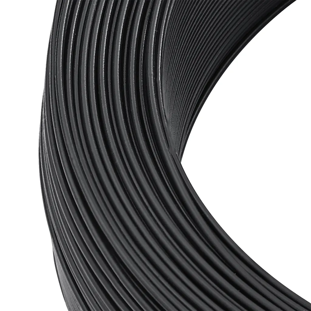 Filo per Recinzioni 250 m 0,9/1,4 mm in Acciaio Antracite