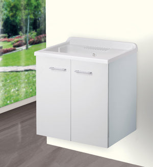 Lavatoio sospeso 60x50 con doppia anta