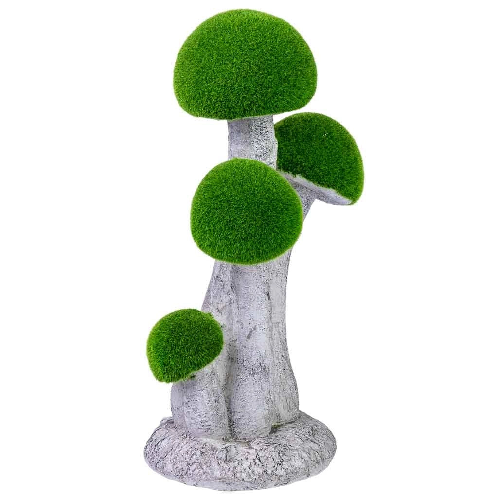 Decorazione in metallo figura funghi 29x22,5x54h cm