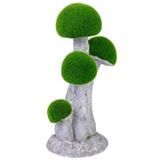 Decorazione in metallo figura funghi 29x22,5x54h cm