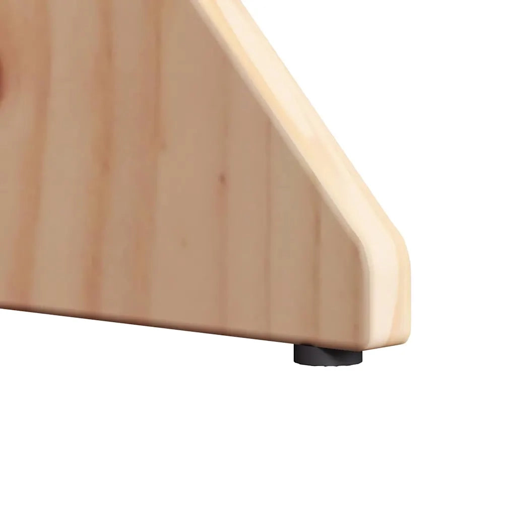 vidaXL Tavolino da salotto 3 pcs Naturale 46 x 46 x 47 cm