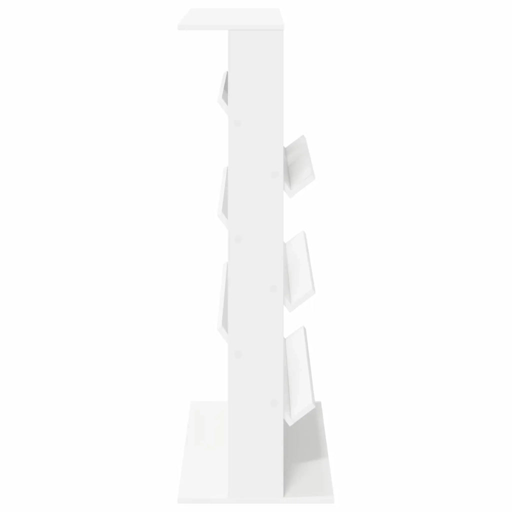 Scaffale per riviste Bianco 70 x 41 x 126 cm