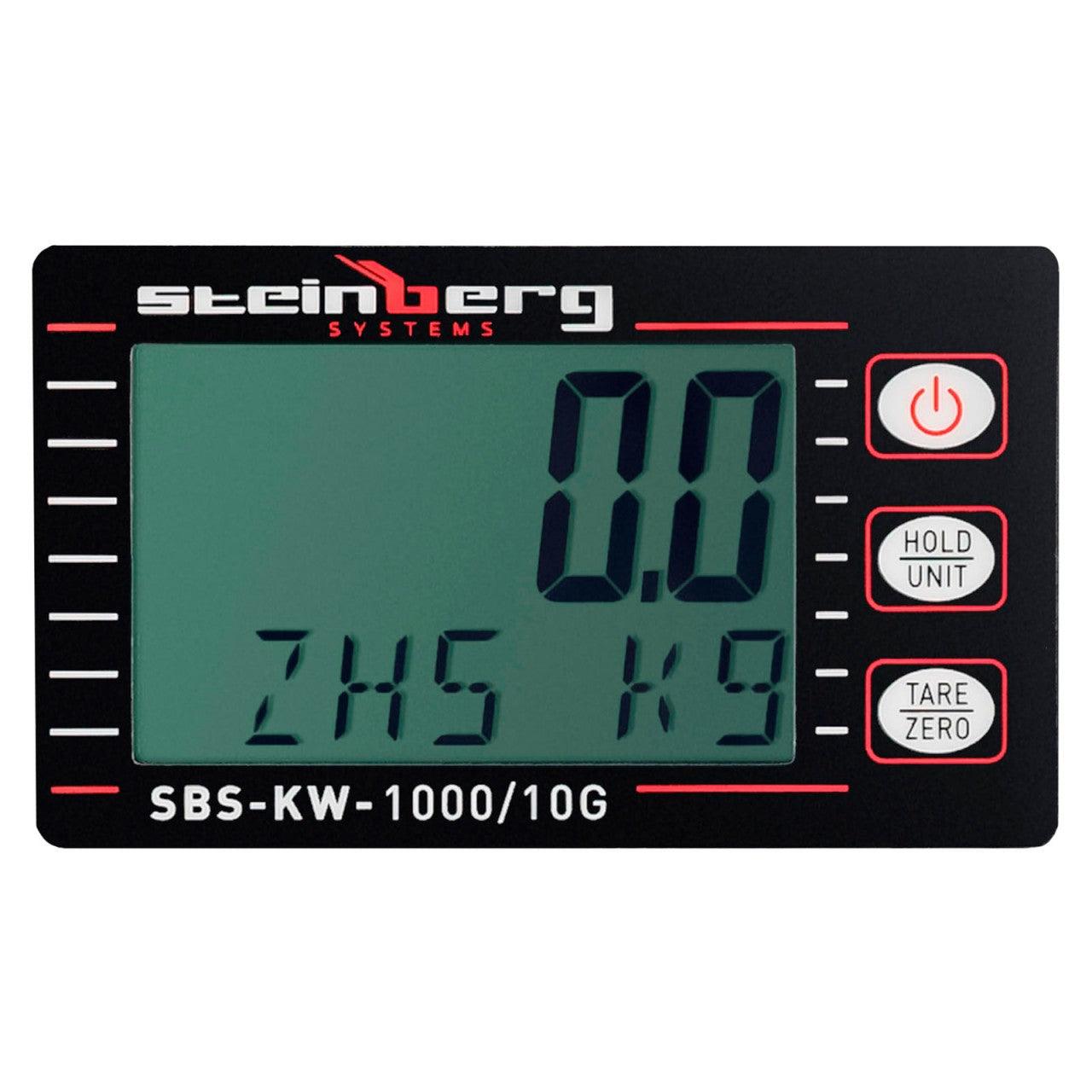 Pesatrice a gancio - 1.000 kg / 0,5 kg - LED - Alluminio 14_0000120