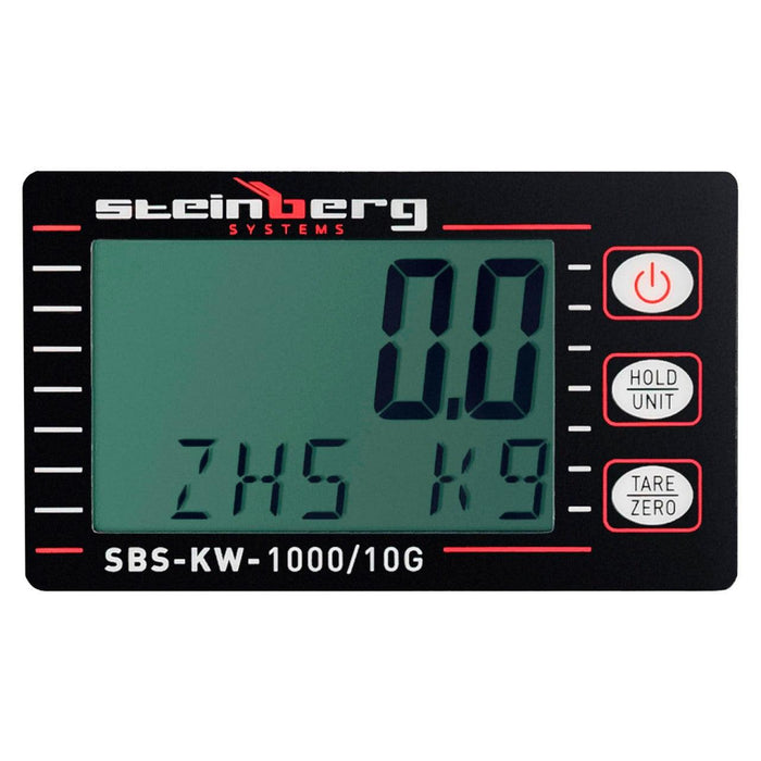 Pesatrice a gancio - 1.000 kg / 0,5 kg - LED - Alluminio 14_0000120