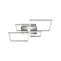 Applique Moderna Frame Metallo Cromo Led Integrato 44W 3000K