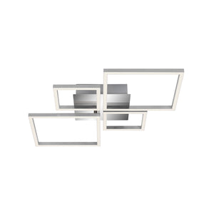 Applique Moderna Frame Metallo Cromo Led Integrato 44W 3000K