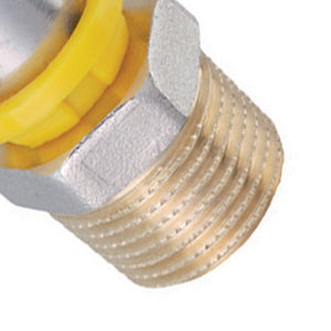 Raccordo diritto maschio a pressare per multistrato gas