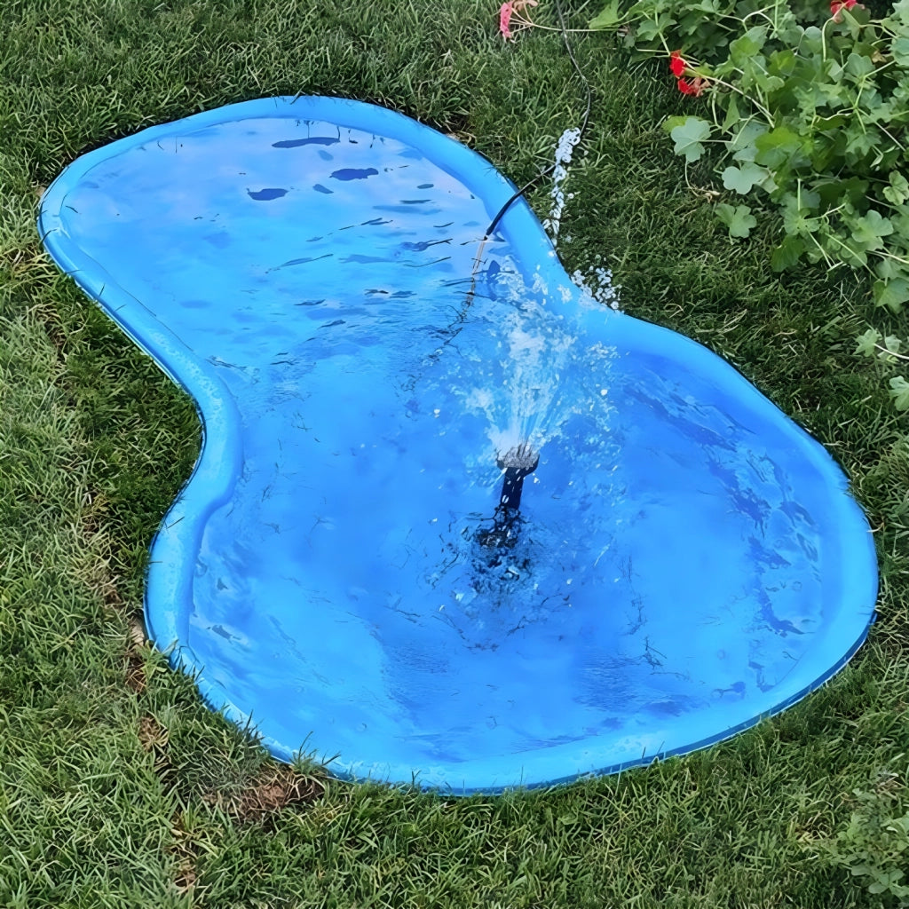 Laghetto da giardino bracciano azzurro litri 220 da 136x100xh34