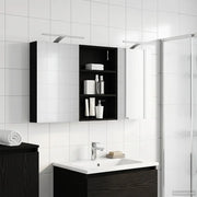 Set di Armadi da Bagno con porta 3 pcs 120 x 10,5 x 60,5 cm 3403737