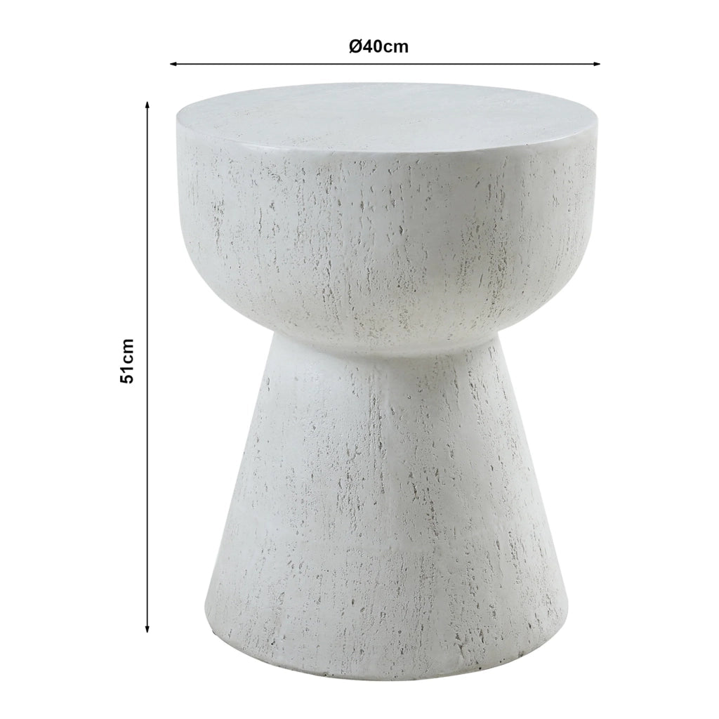 Tavolino 51 x 40 cm bianco 03_0010941
