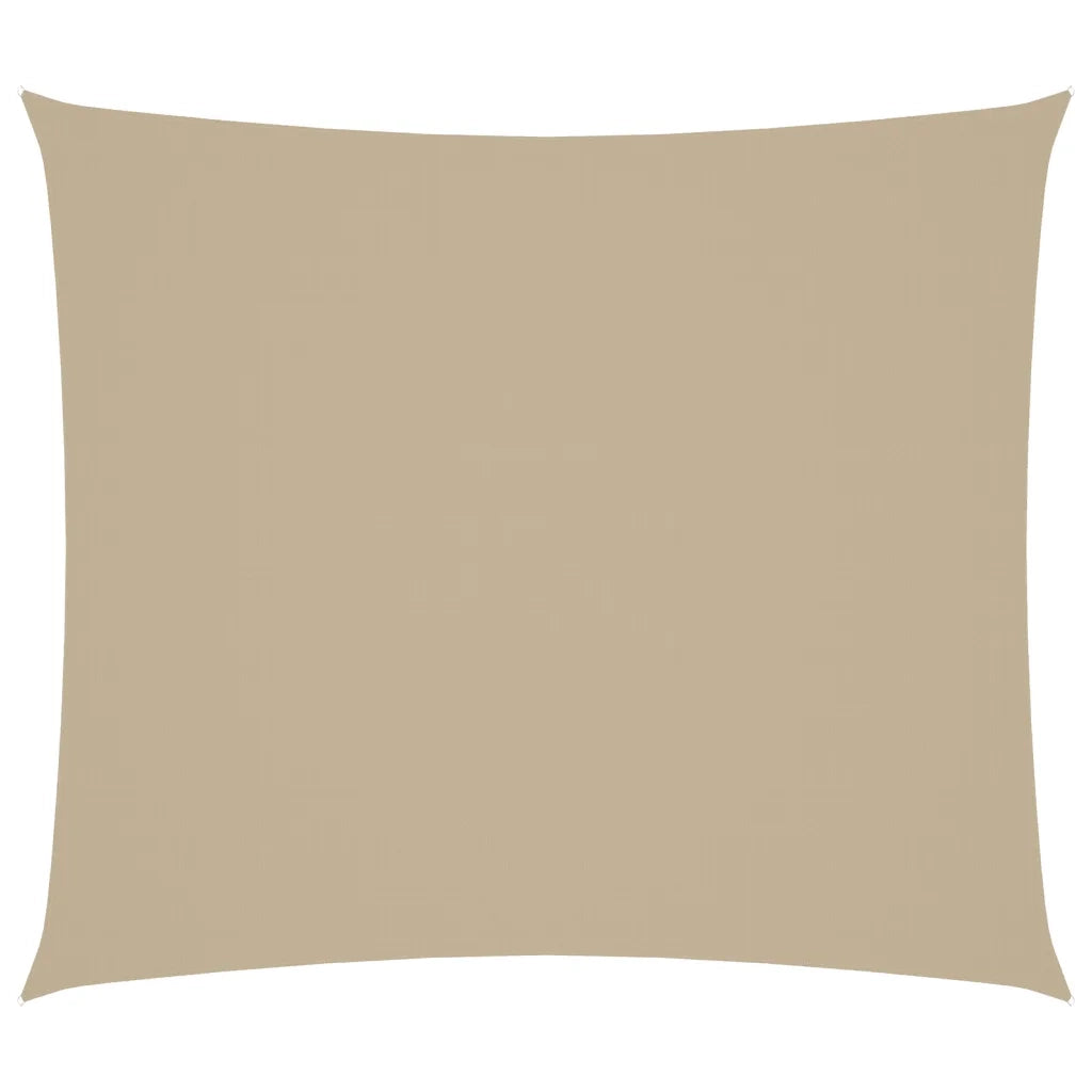 Parasole a Vela Oxford Rettangolare 2,5x3 m Beige 135150