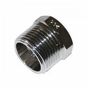 Riduzione ottone cromata f/m 1/2  x3/8