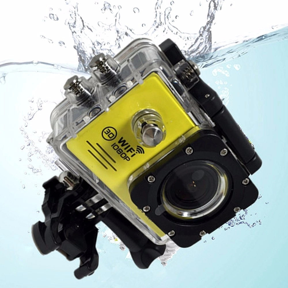 Trade Shop - Pro Cam Wifi Sport Full Hd 1080p Action Camera Dv Videocamera Subacquea -