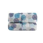 Trapunta Invernale Singola Stampata in Microfibra 200gr Soffioni Blu