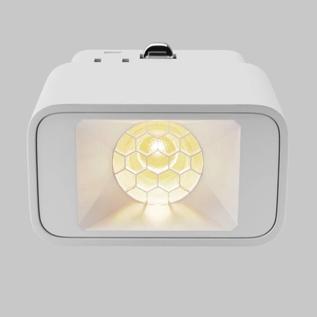 Maytoni Lampada da Binario Exility Points S 1 luce LED integrato bianco alluminio