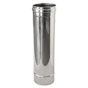 CANNA FUMARIA TUBO ACCIAIO INOX AISI 316 Monoparete 25cm -TUTTE LE MISURE- ø250