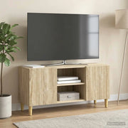 Mobile TV Rovere Sonoma 102 x 34,5 x 50 cm Legno ingegnerizzato 894697