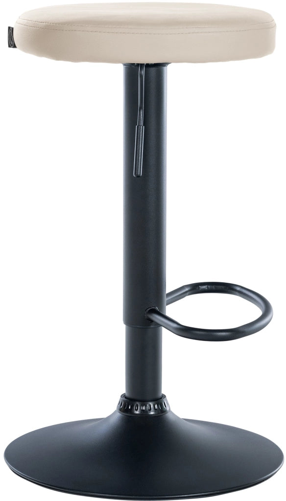 Barhocker Ponte Kunstleder schwarz