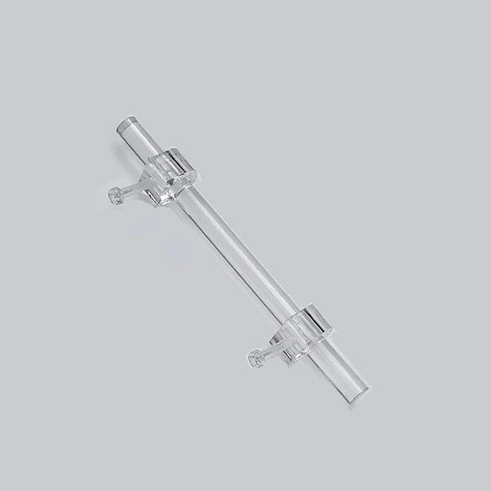 Cassa trasparente a cristallo - Maniglia per cassetti - 200mm - Pratico e duraturo - Design elegante - Adatto per mobili